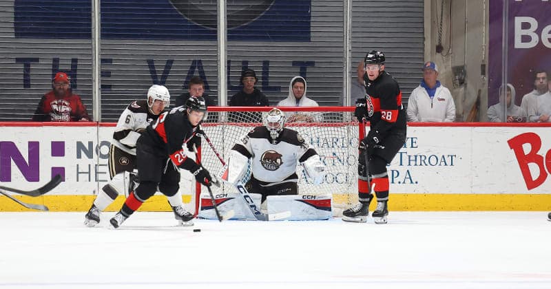 Bears Extend Point Streak to Seven with 4 3 Shootout Loss to Checkers