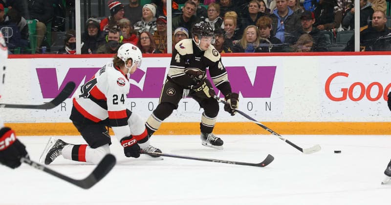 Bears Get Another Point in 4 3 OT Loss to Senators