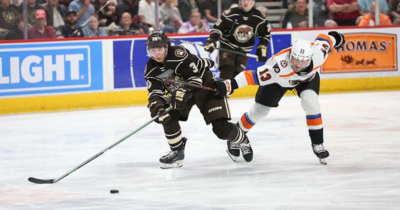 Bears Open Series with 2 1 Win Over Phantoms