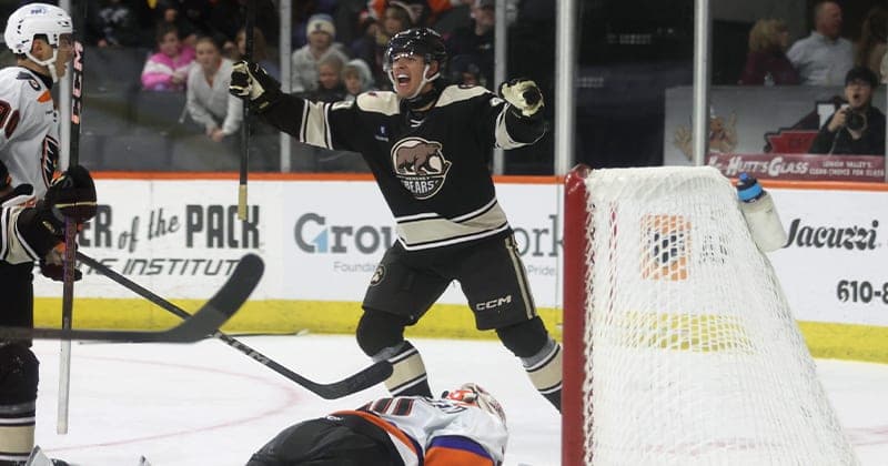 Bears Pull Off 3 2 OT Comeback Over Phantoms