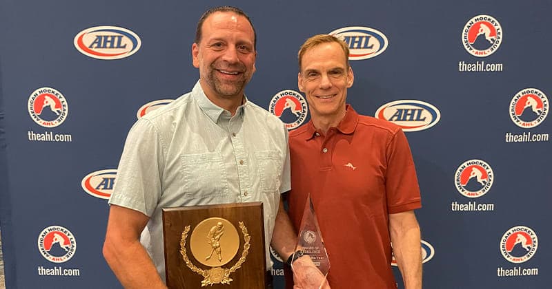 Bryan Helmer Named Winner of AHL's James C. Hendy Memorial Award