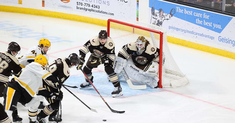 Bears Top Penguins in 6 1 Win