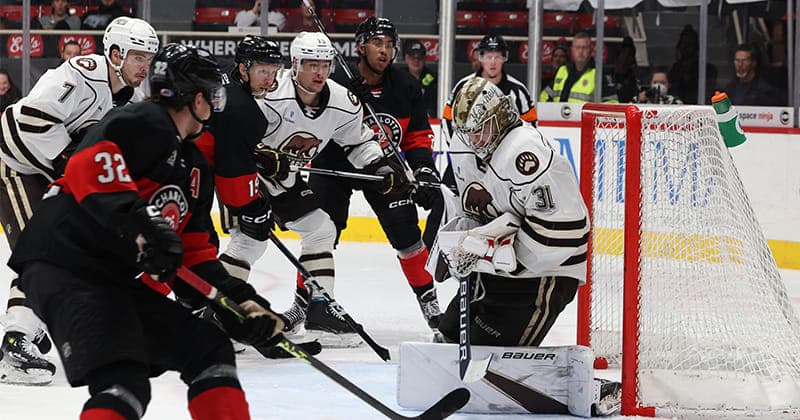 Bears Push Win Streak to Eight with 4 2 Win Over Checkers