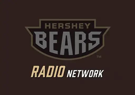 The Hershey Bears Radio Network broadcast logo.