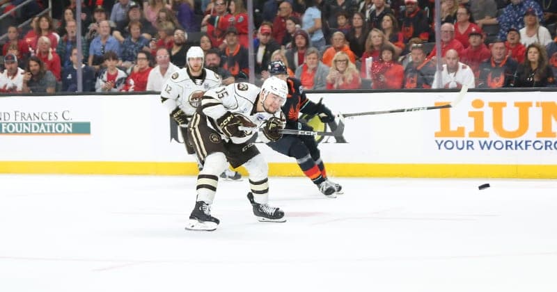 Huntington's Two Goals Lead Bears to 3 2 Game 5 Win