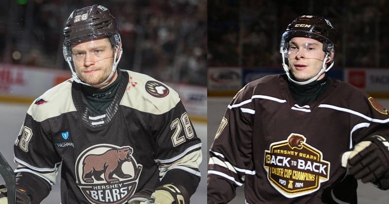 Capitals Recall Ethen Frank, Ivan Miroshnichenko Loaned to Bears
