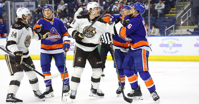 Bears Drop 4 1 Decision to Islanders