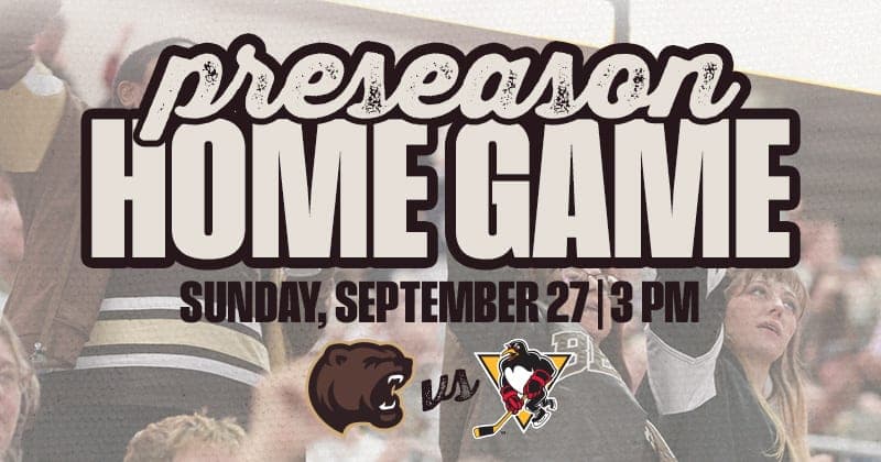 Hershey Bears Announce 2026 Preseason Schedule