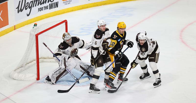 Bears Get Point in 5 4 Shootout Loss to Penguins