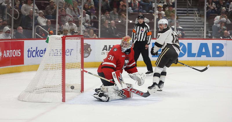 Dube Lifts Bears to 4 3 Shootout Win Over Checkers