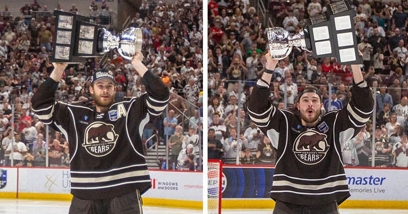 Capitals Re sign Calder Cup Champions Sutter and Haman Aktell