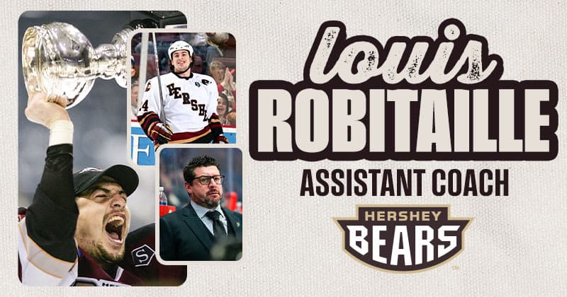 Bears Name Louis Robitaille Assistant Coach