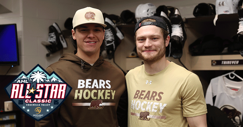 Ethen Frank and Ethan Bear Selected for 2025 AHL All Star Classic