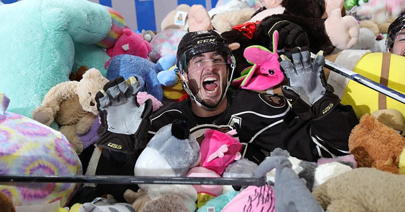 GIANT Teddy Bear Toss Game Preview: Bears vs. Bruins, 3 p.m.