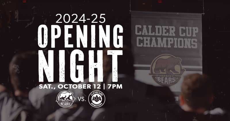 Save the Date! Bears 2024 25 Home Opener is Oct. 12