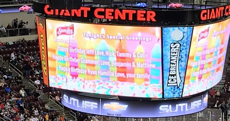Hershey Bears Special Greetings