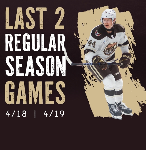 Hershey Bears player on the ice