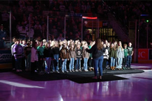 National Anthem performance at Bears game
