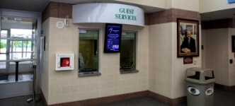 Guest Services at Giant Center