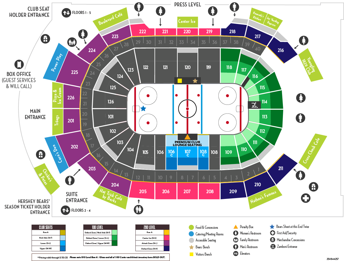 map of the Giant Center