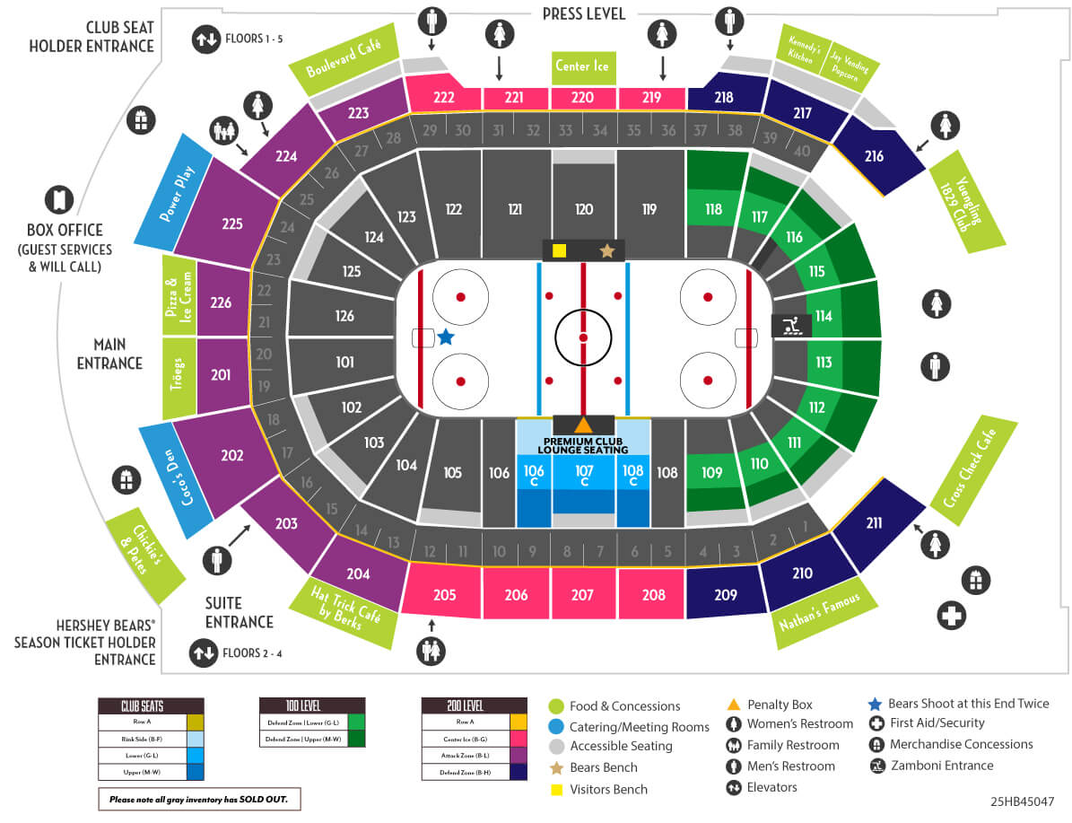 map of the Giant Center