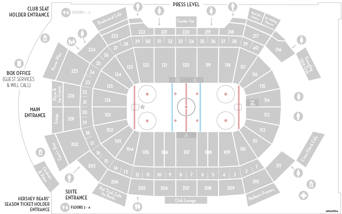 Eagles Hockey Seating Chart