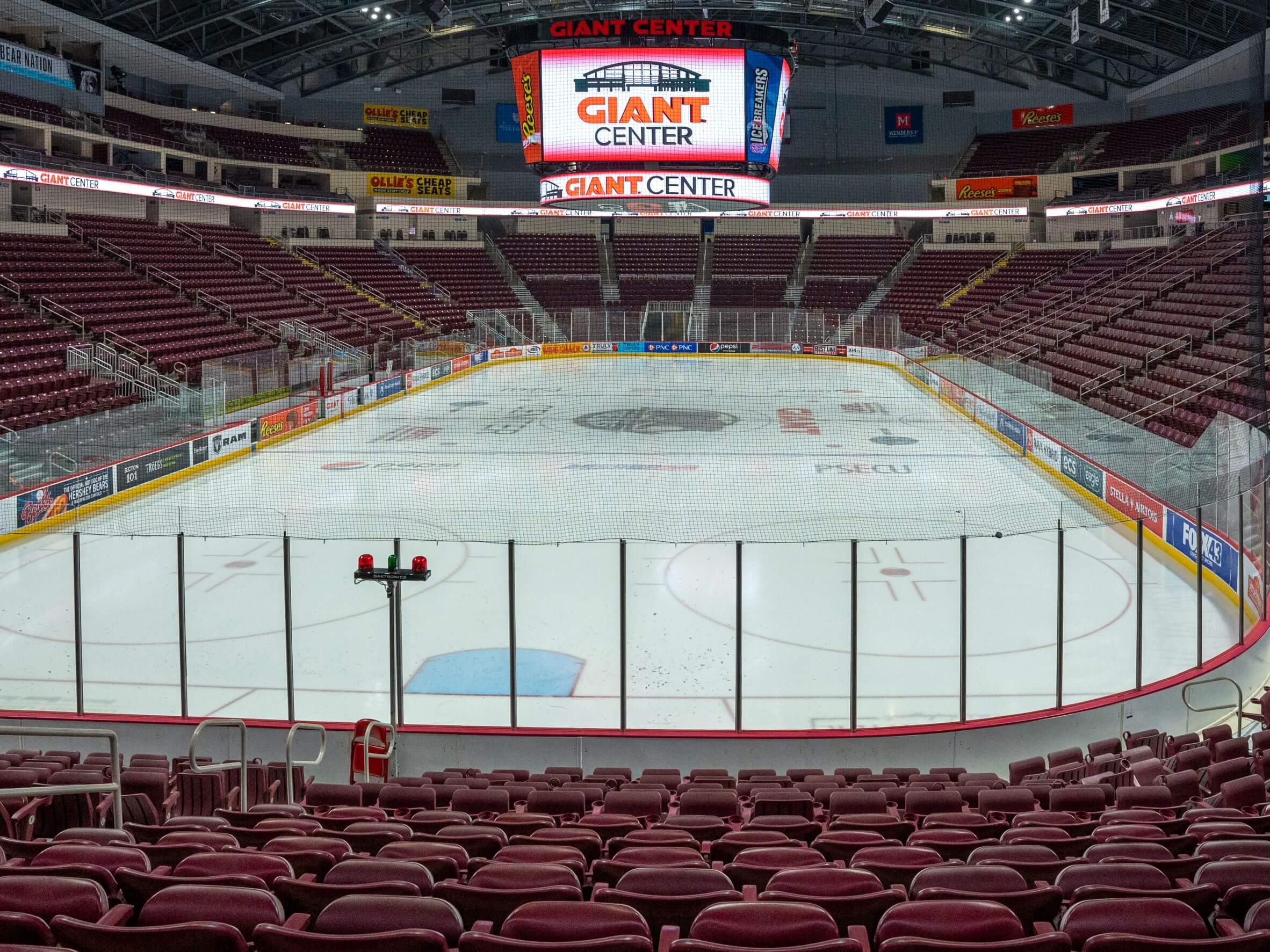 Giant Center Hockey Seating Chart