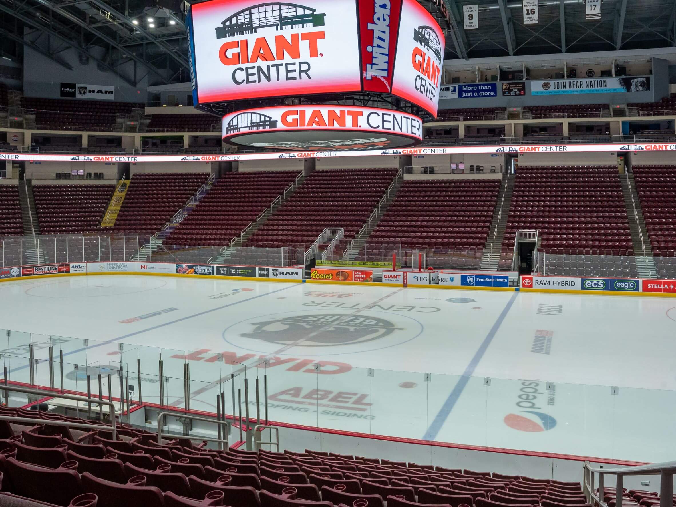 Giant Center Seating Chart Hershey Bears