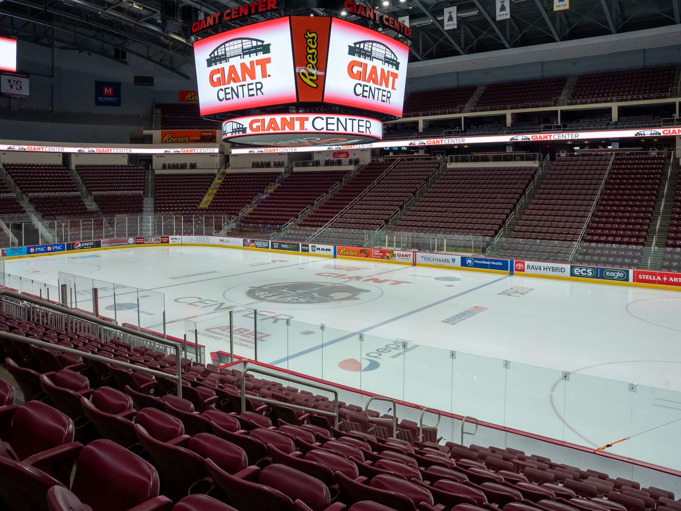 Giant Center Seating Chart For Hockey