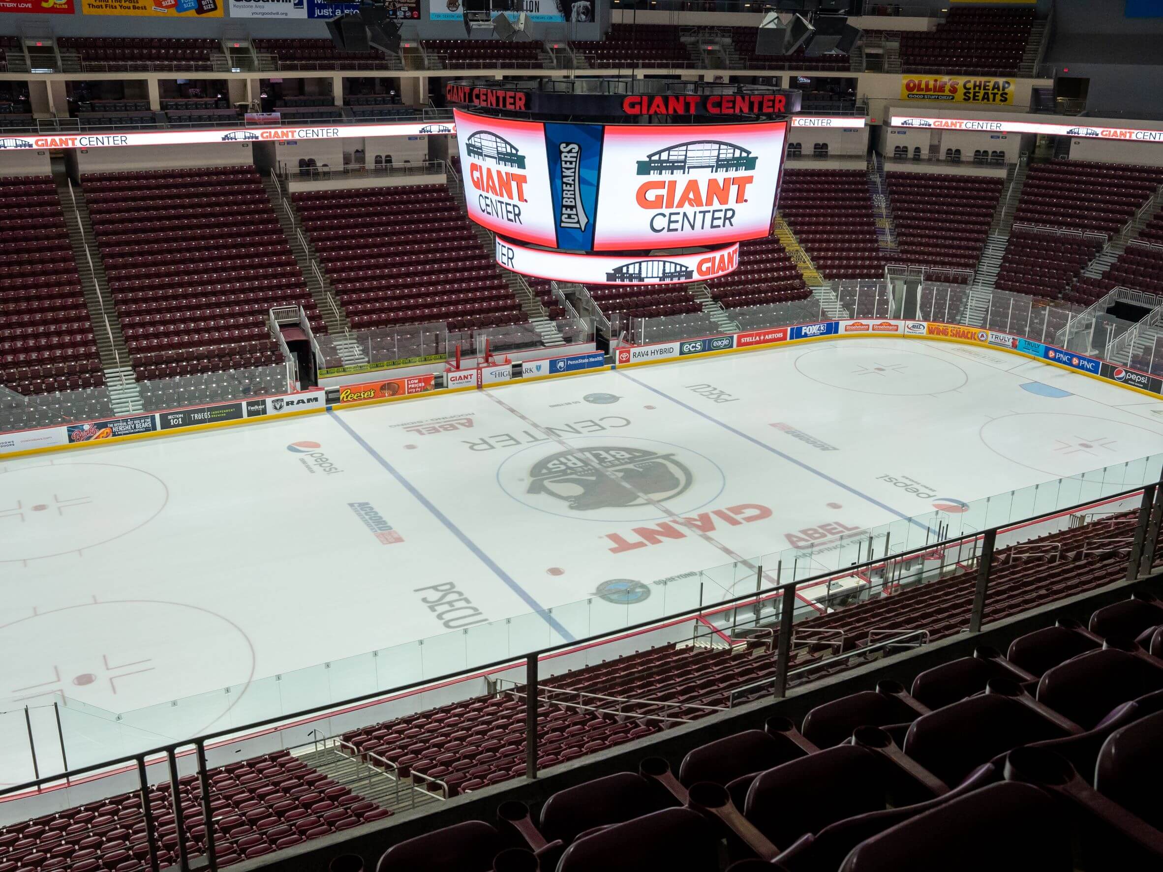 Hershey Bears Stadium Seating Chart