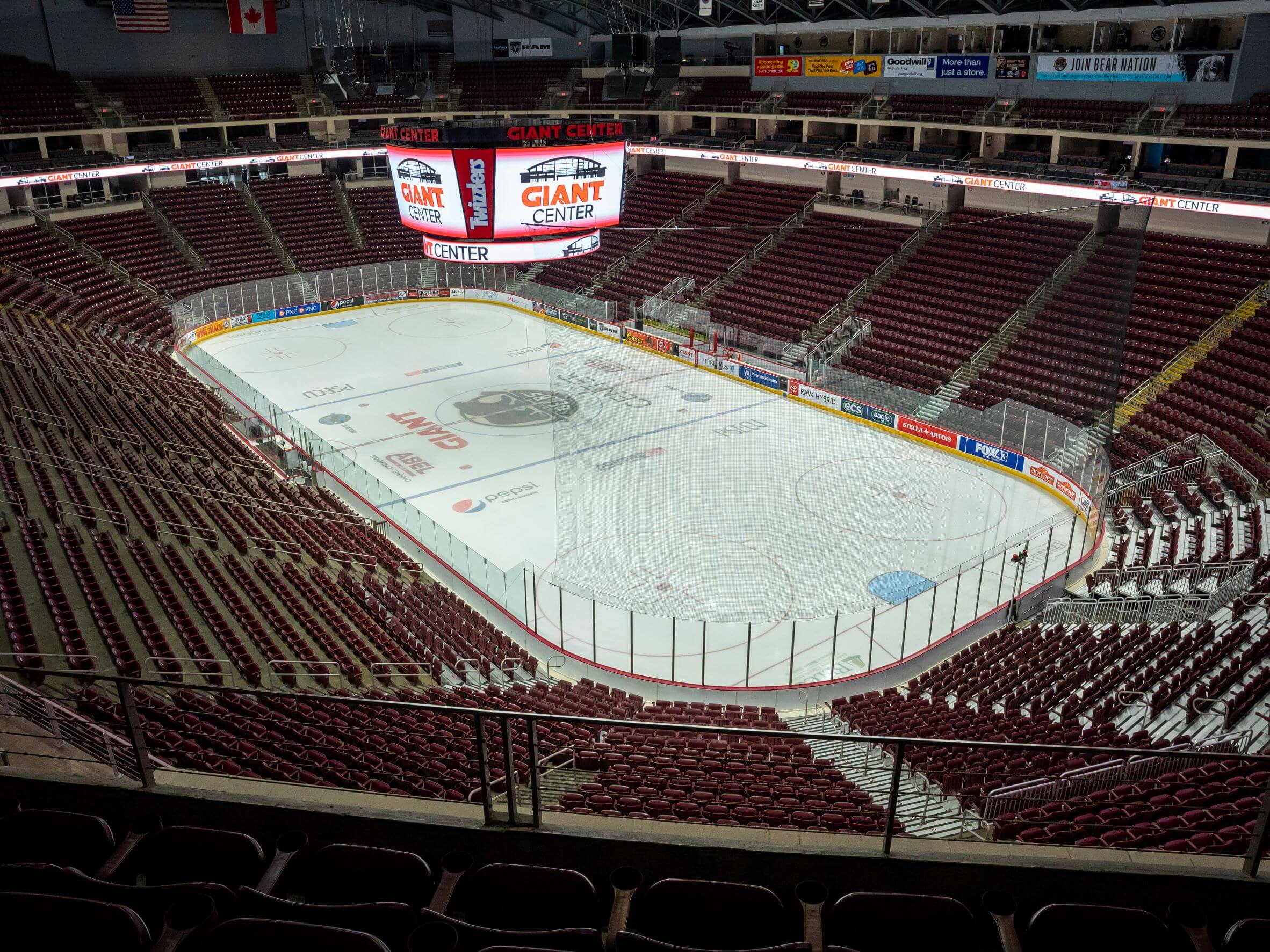 Hershey Bears Arena Seating Chart